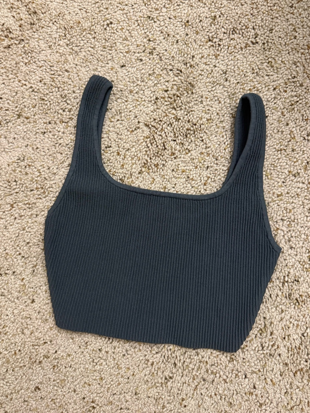 NWOT Aritzia Babaton Sculpt Knit Squareneck Cropped Tank Small